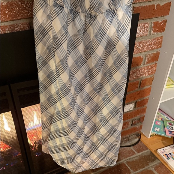 Joie Blue and White Checkered Dress - Picture 7 of 8